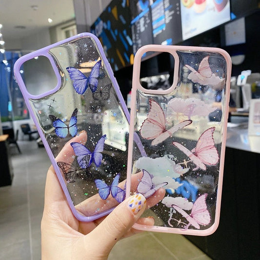 Blue Butterfly Phone Case