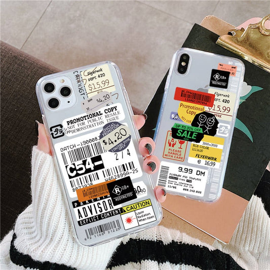 Transparent Clutter Phone Case