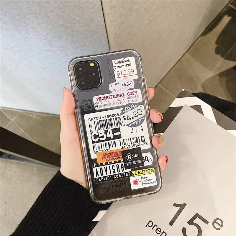 Transparent Clutter Phone Case