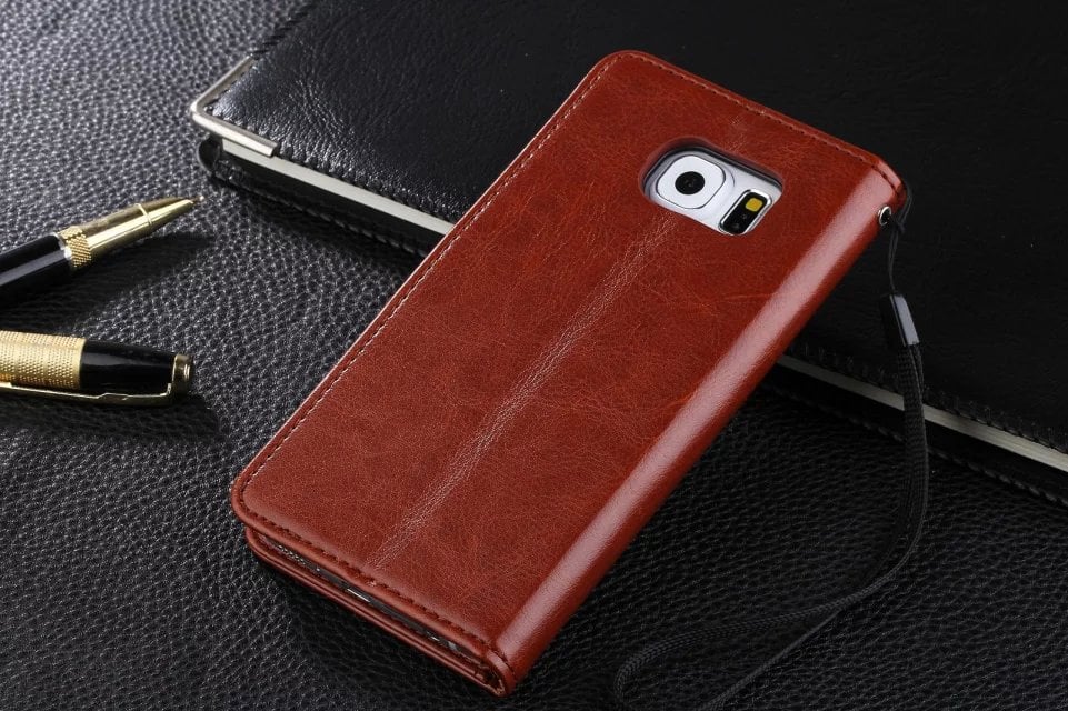Leather Phone Case with Interior Card Holder