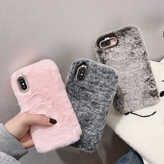 Luxury Furry Phone Case
